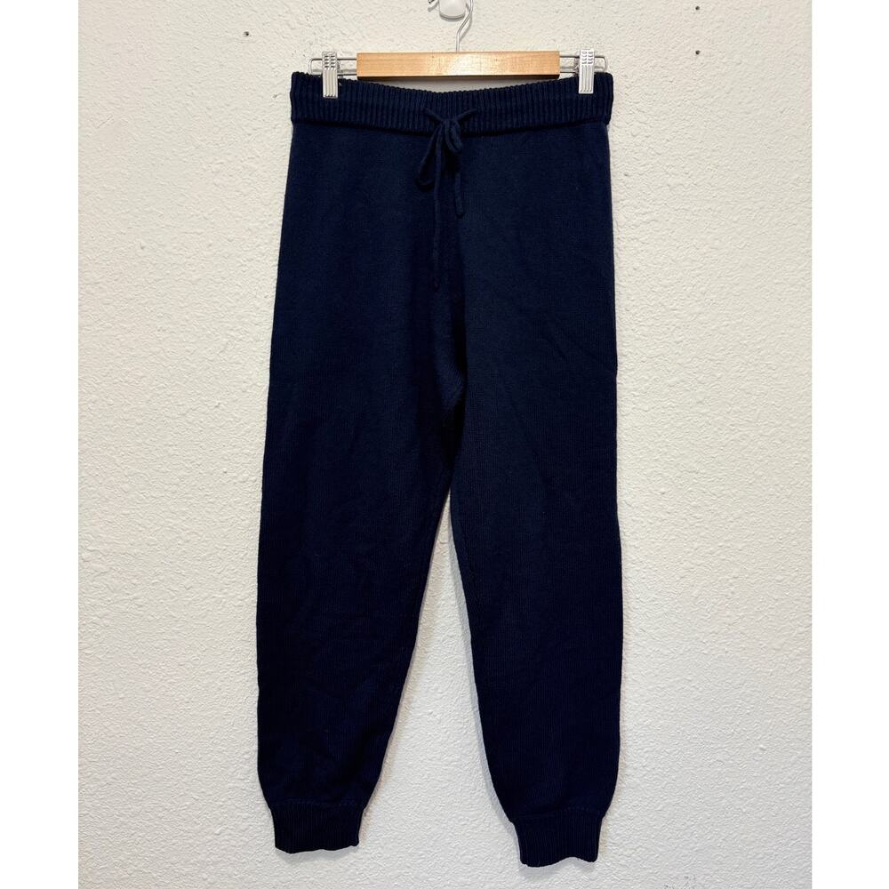 Joostricot Wool Jogger Navy Blue Minimalist Classic